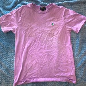 Large Faded Light purple Polo shirt
